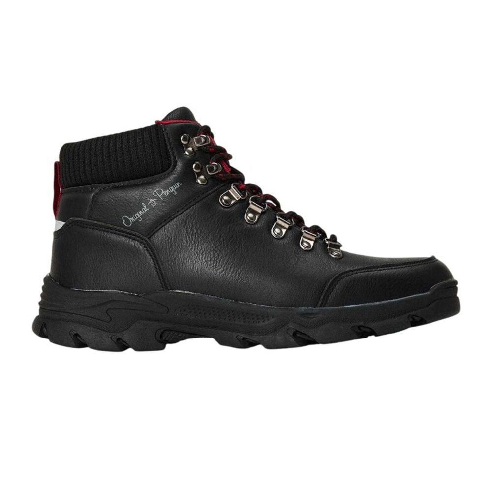 Original Penguin Mens Hiking Boots / Black